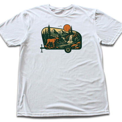 Caravan Deer Landscape T-shirt