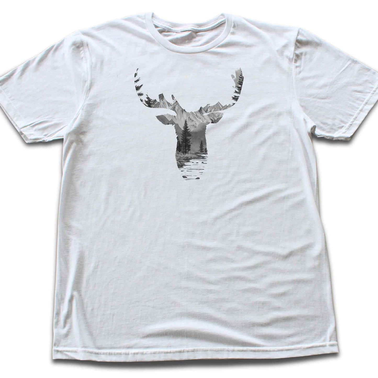 Deer Head Landscape T-shirt