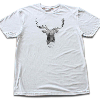 Deer Head Landscape T-shirt