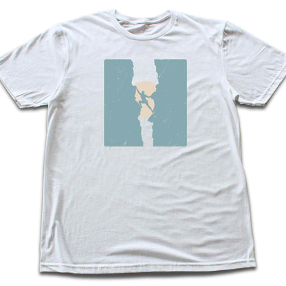 Climber Between Rocks T-shirt