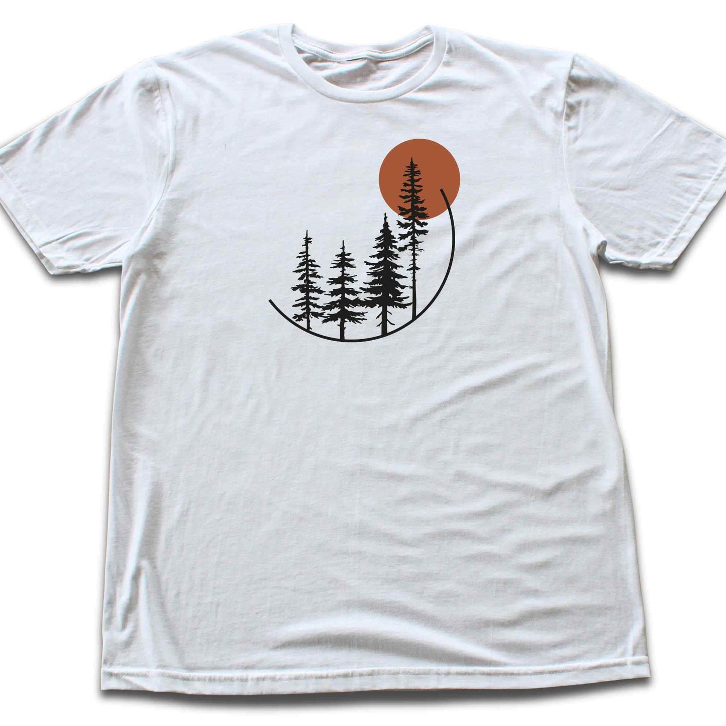 Round Trees Landscape T-shirt