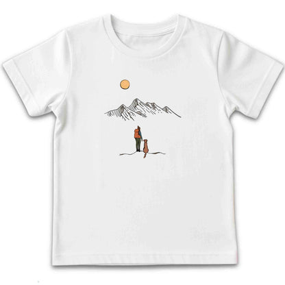 Hike With The Dog Kids T-Shirt