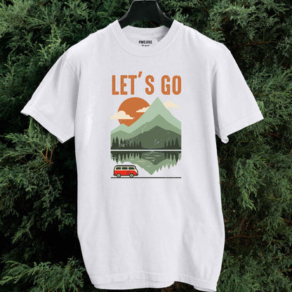 Let's Go Van Landscape T-shirt