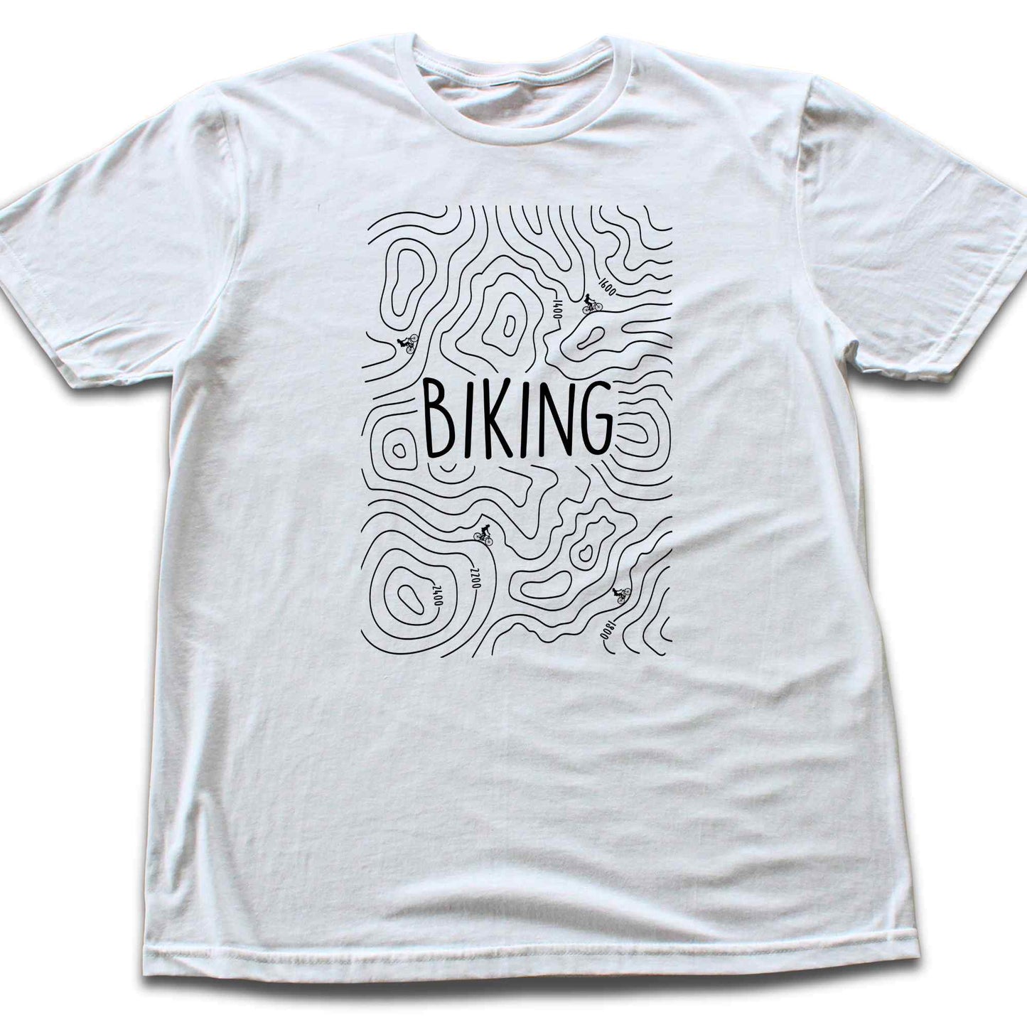 Biking Topography T-shirt