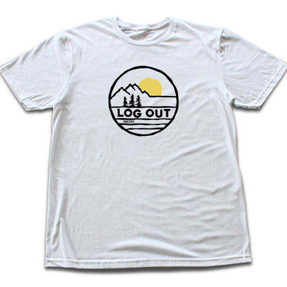 Log Out Pikestee T-shirt