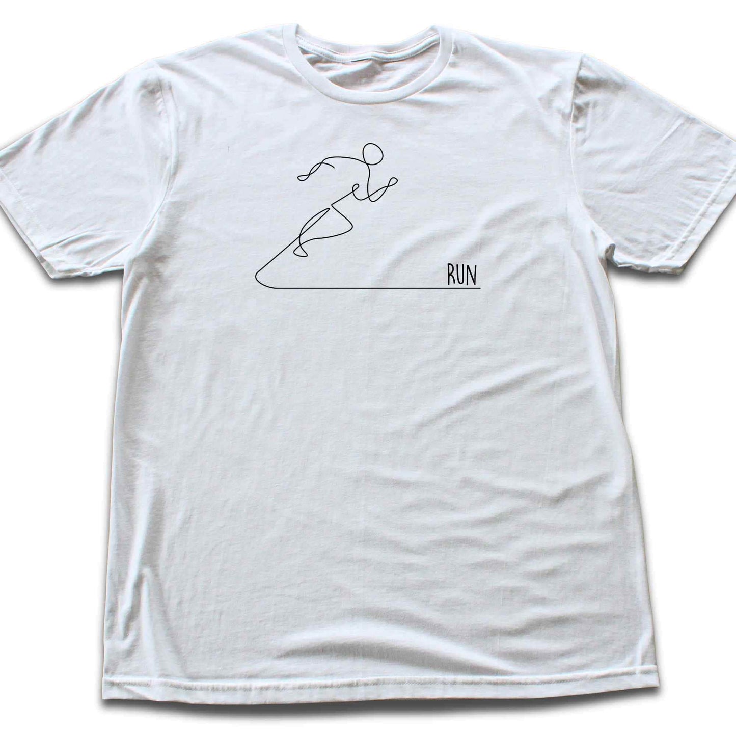Run Line Art T-shirt