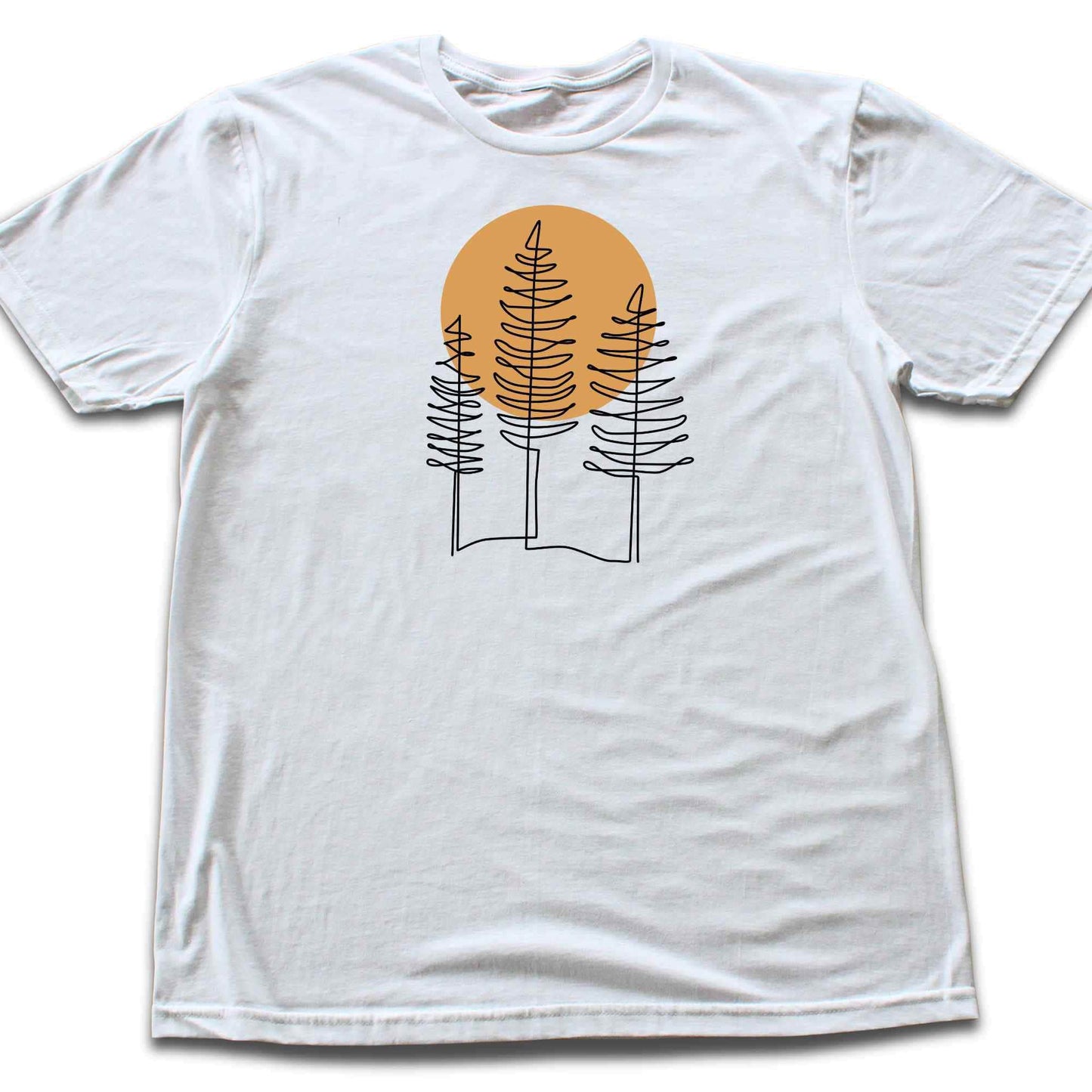 Line art Trees T-shirt