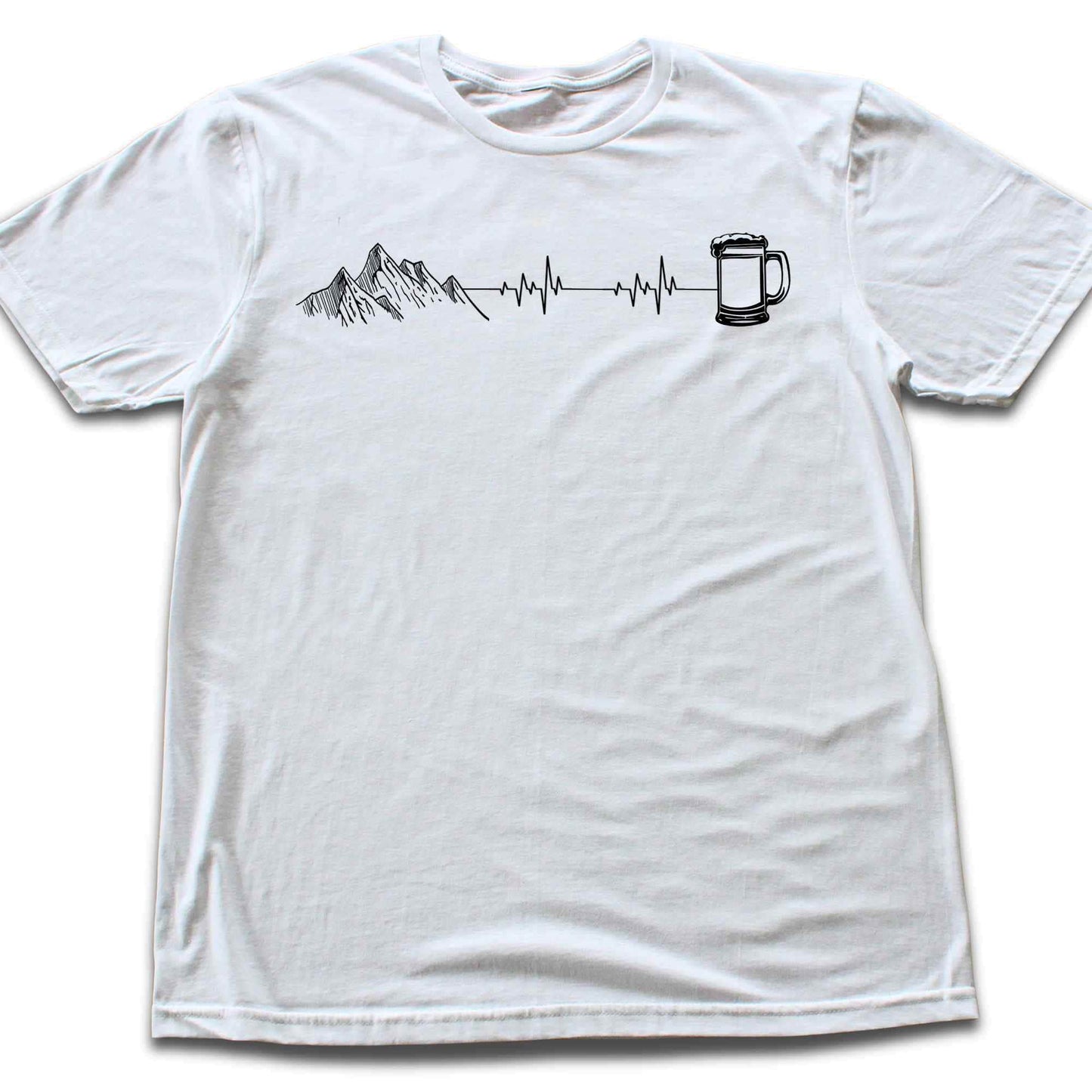 Mountain, then Beer T-shirt