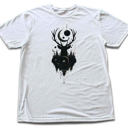 Black Deer Silhouette T-shirt