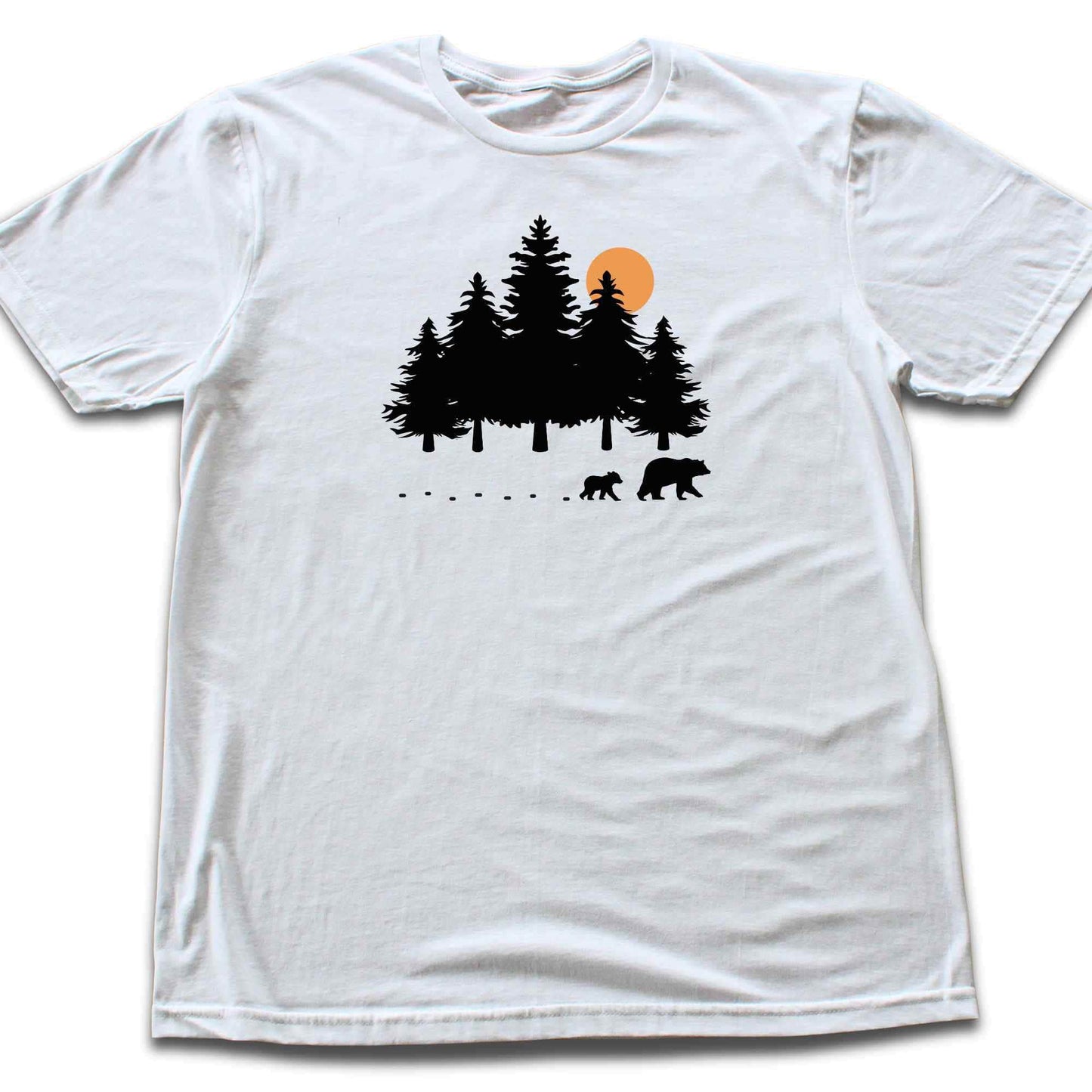 Forest, Bear Family Path T-shirt