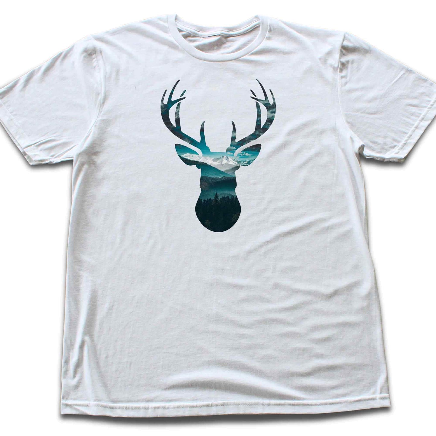 Deer's Blue Landscape T-shirt