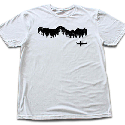 Kayak Landscape Panorama T-shirt