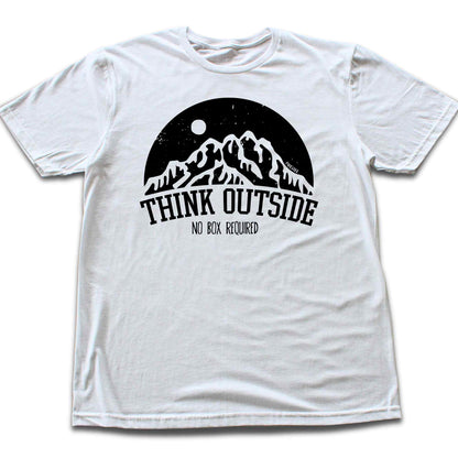 Thinkg Outside, No Box Required T-shirt