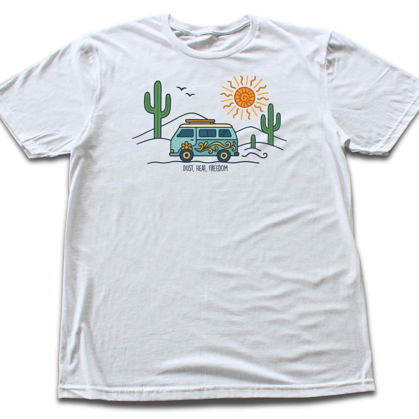 Dust Heat Freedom Van T-shirt