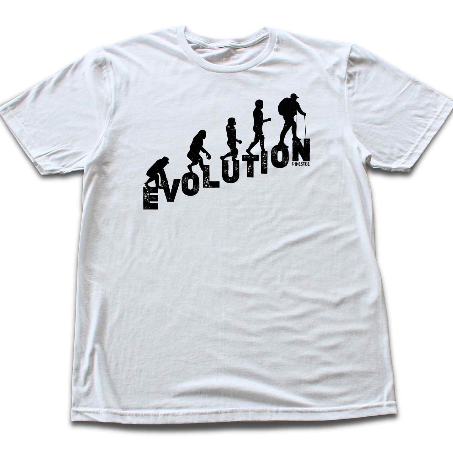 Hiking Evolution Typo T-shirt
