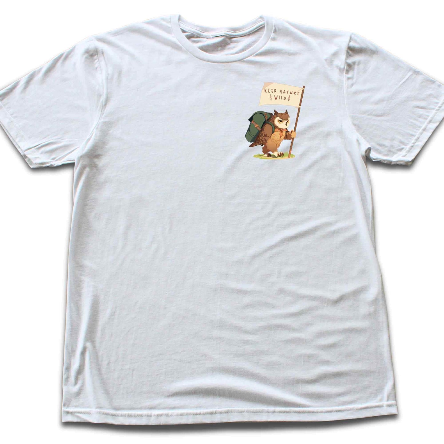 Keep Nature Wild, Eagle Owl T-shirt
