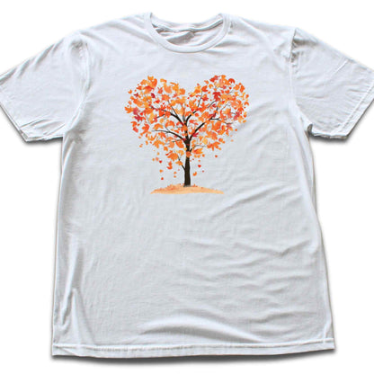 Autumn Tree Heart T-shirt