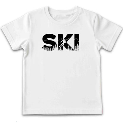 Ski Typo Kids T-Shirt