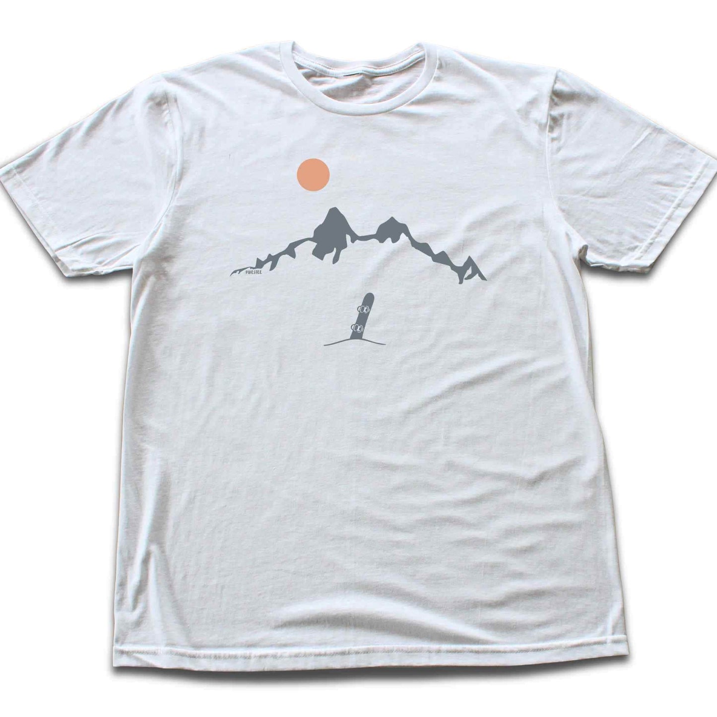 Snowboard Mountain Landscape T-shirt