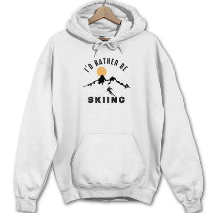 I'd Rather Be Skiing Hoodie