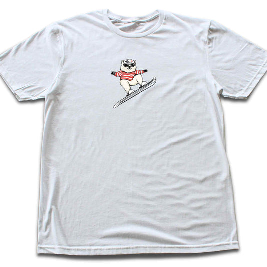 Snowboard Dog T-shirt