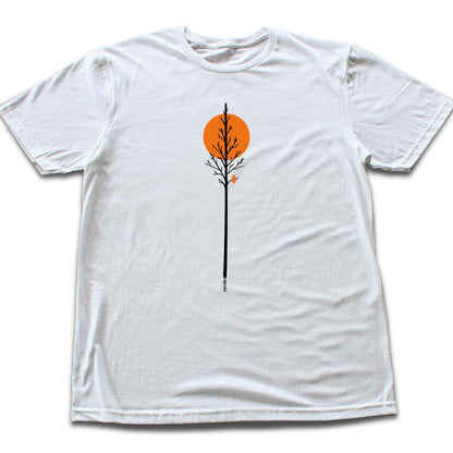 Minimal Lonely Tree T-shirt