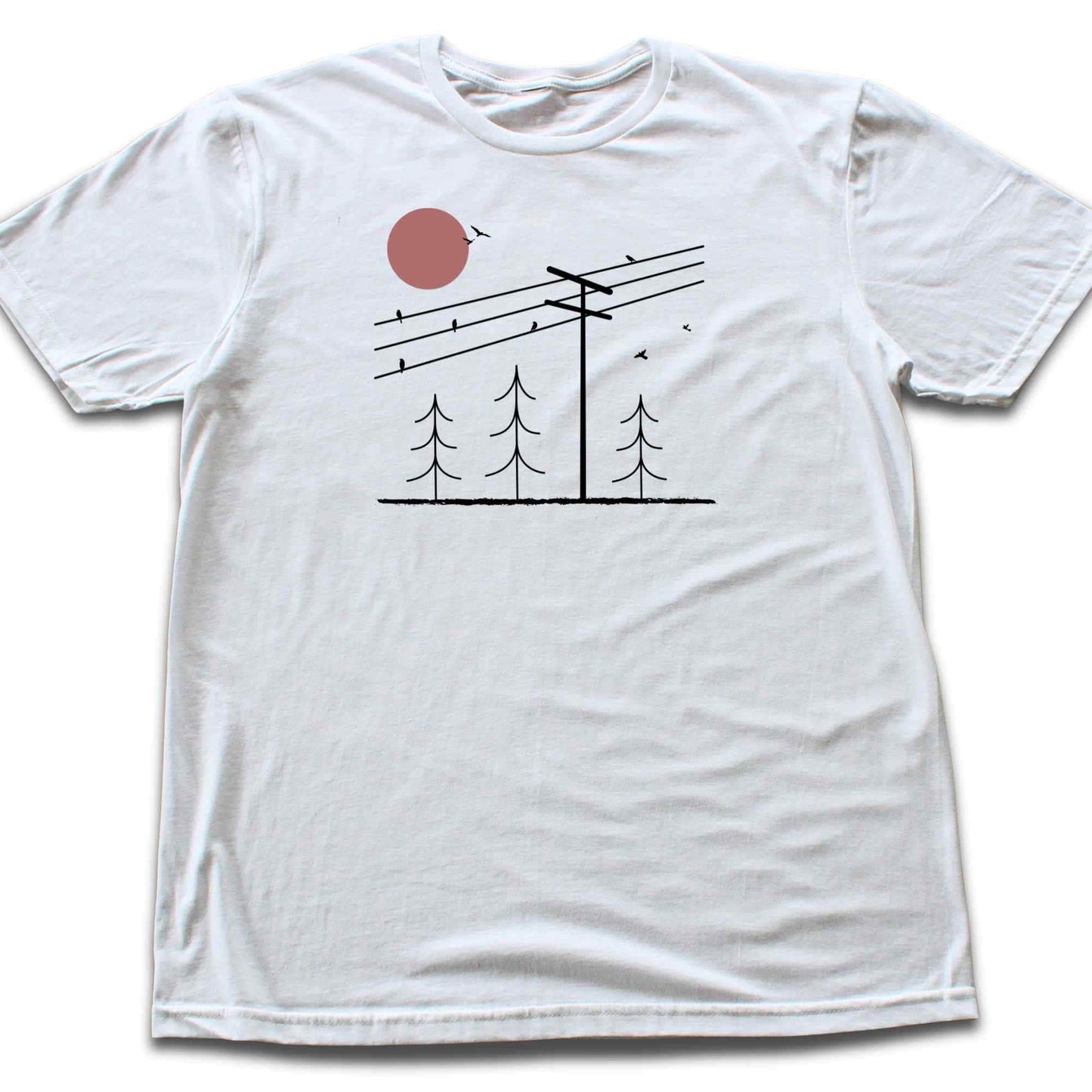 Trees and Power Lines T-shirt