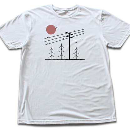 Trees and Power Lines T-shirt