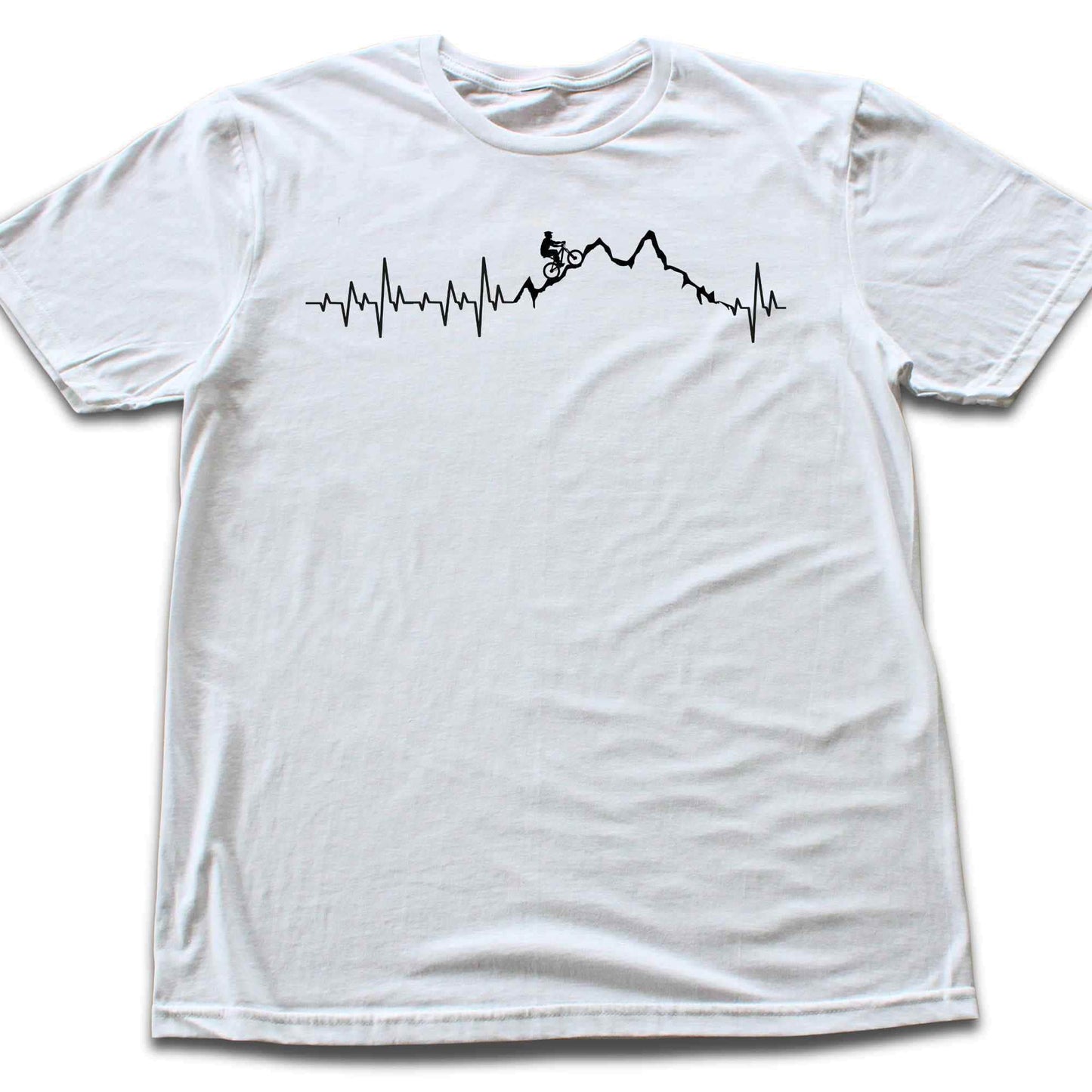 Mountain Biker Heart Beat T-shirt