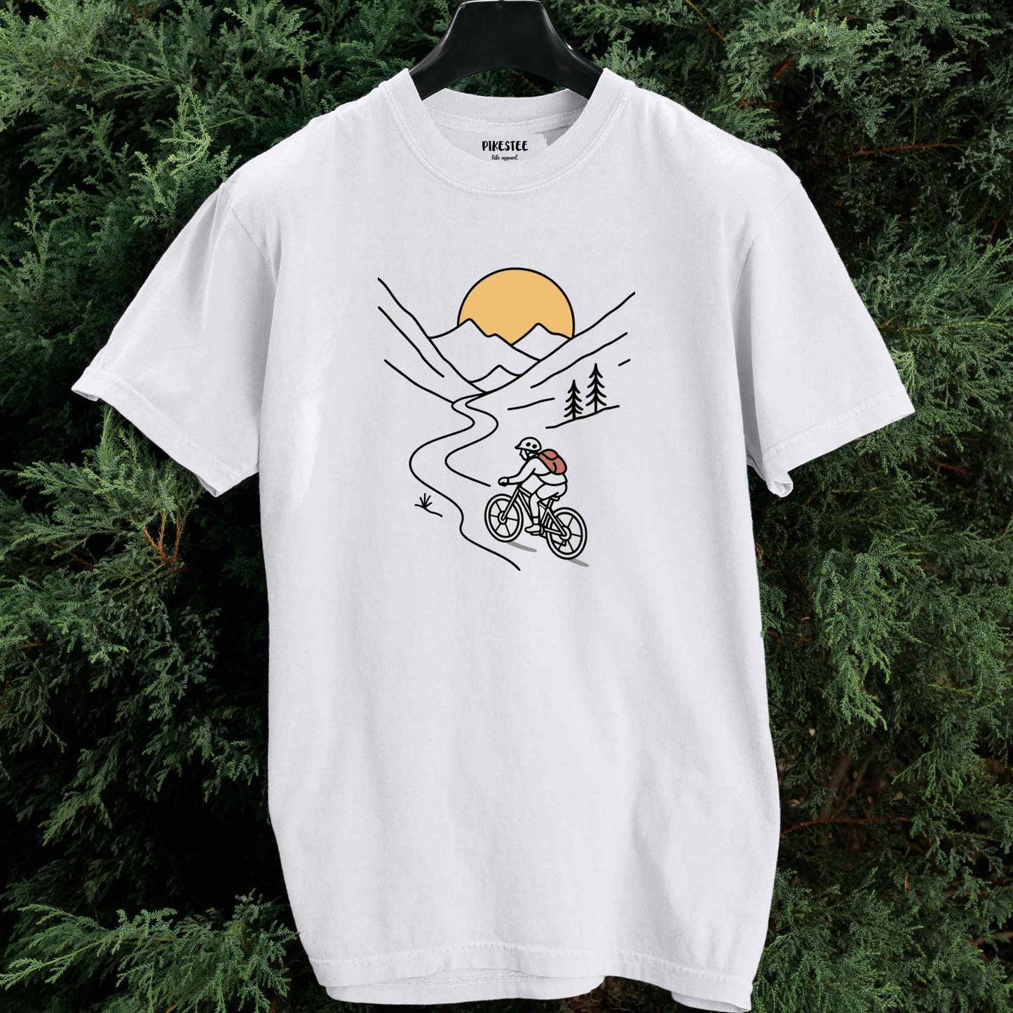 Morning Bike Mountain T-shirt