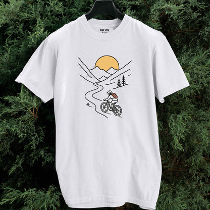 Morning Bike Mountain T-shirt