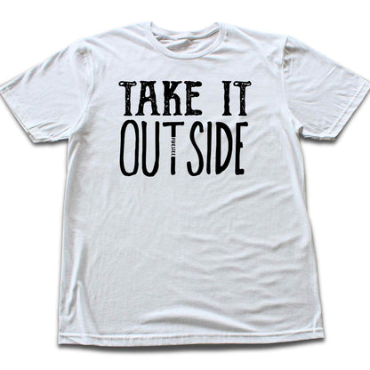 Take It Outside Typo T-shirt