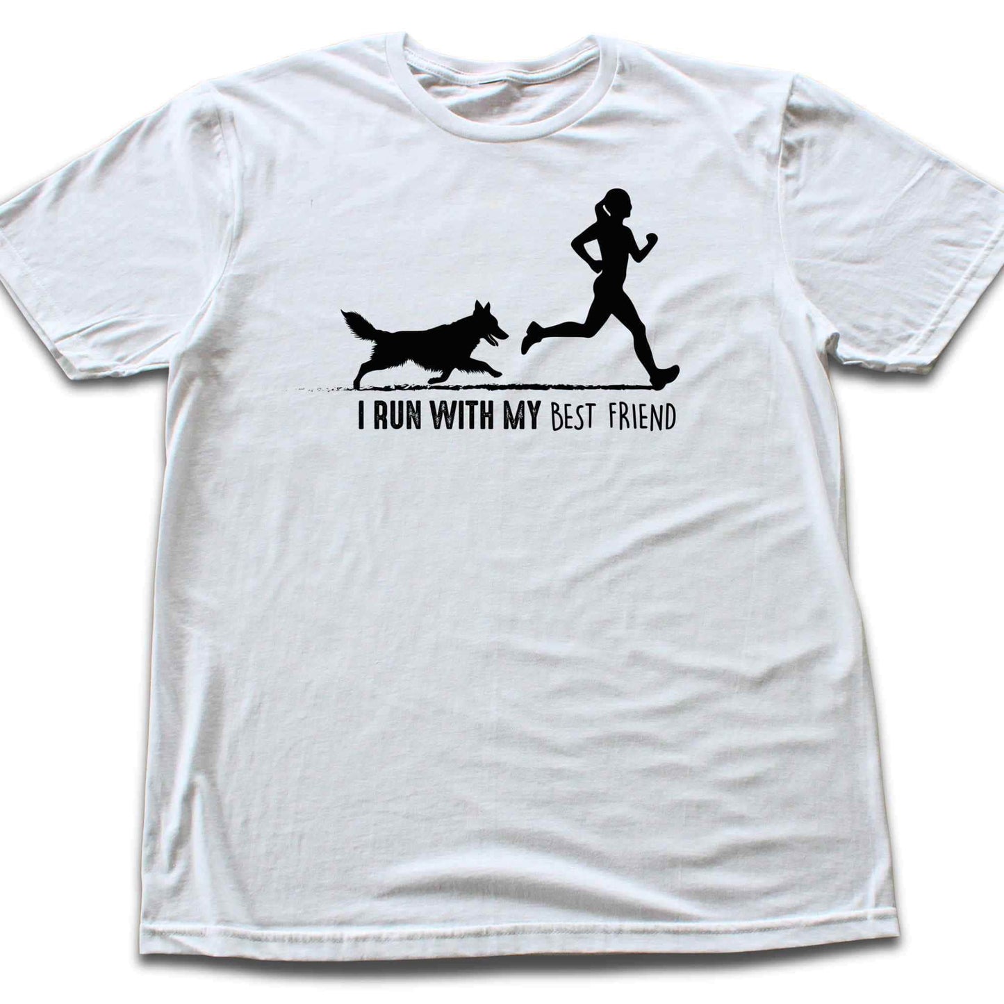 I Run With My Best Friend T-shirt