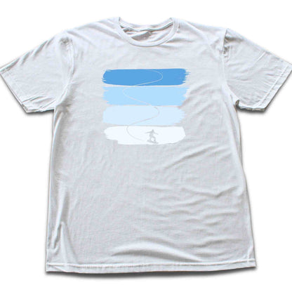 Gradient Snowboard Slalom T-shirt
