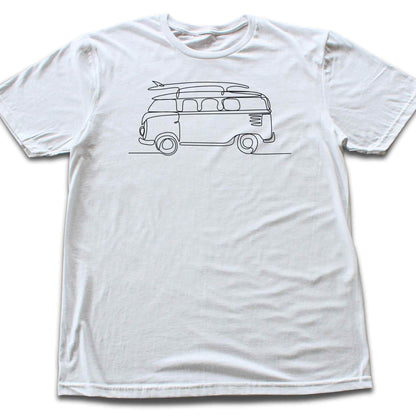 Surf Van Line Art T-shirt