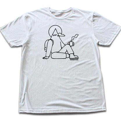 Hiker Mascot, Wander more T-shirt