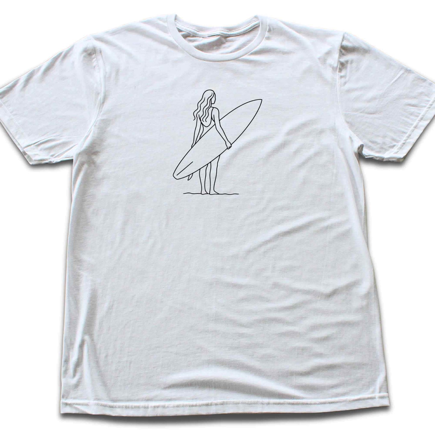 Surf Girl Minimalist T-shirt