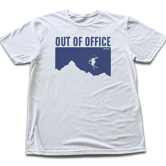 Out Of Office Ski T-shirt