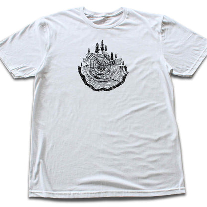 Pine Trunk and Trees T-shirt