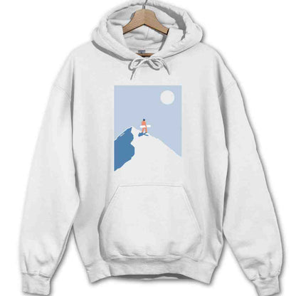 Snowboard On Top Hoodie