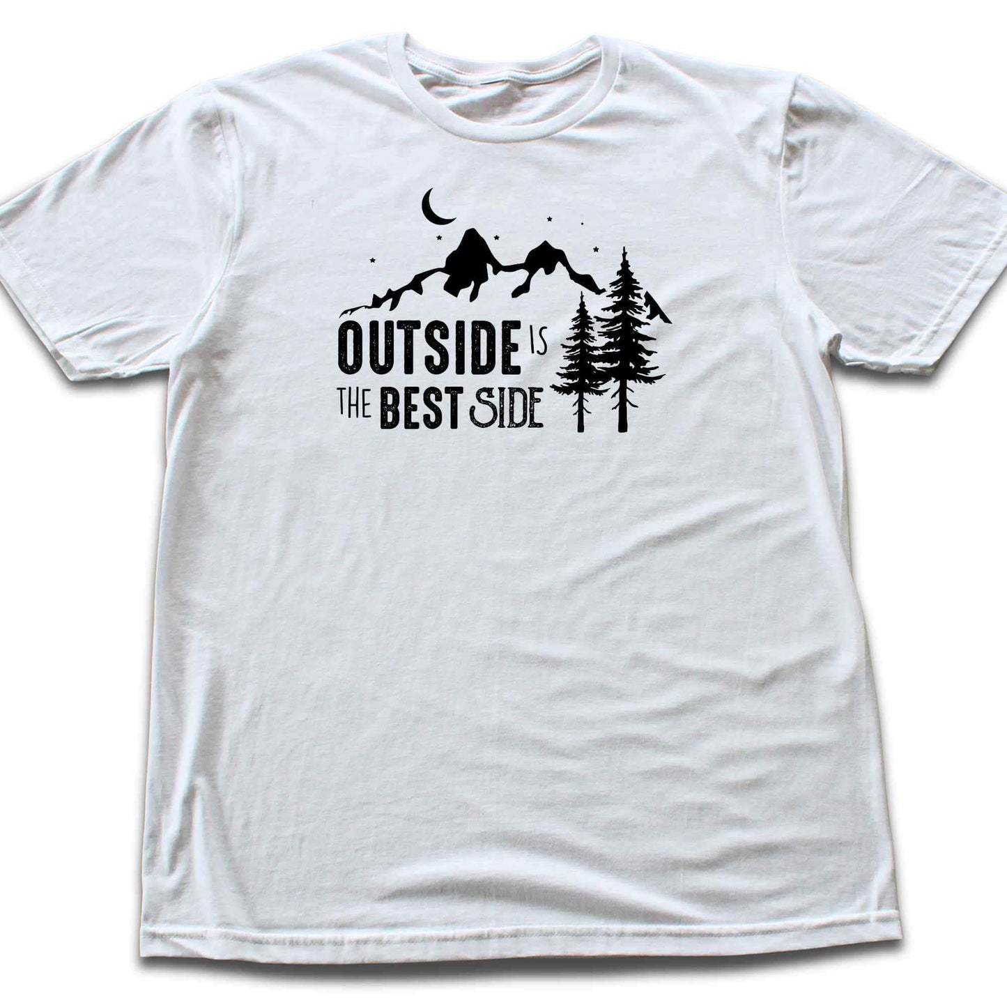 Outside Is The Best Side  T-shirt