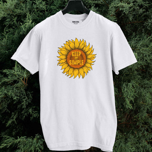 Keep It Simple Sunflower T-shirt