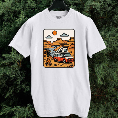 Cartoon Van Canyon T-shirt