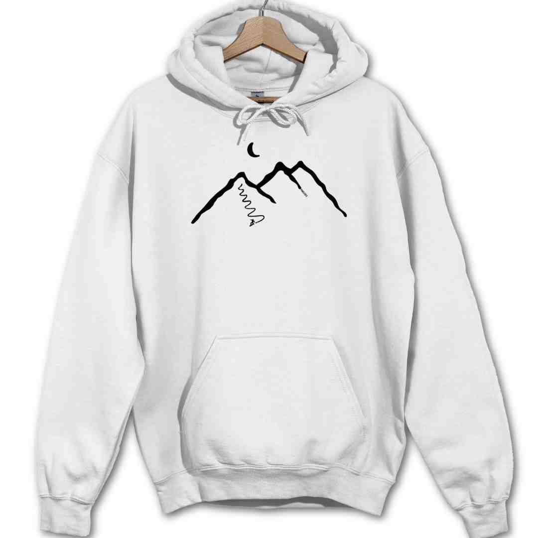 Snowboard Mountain Hoodie