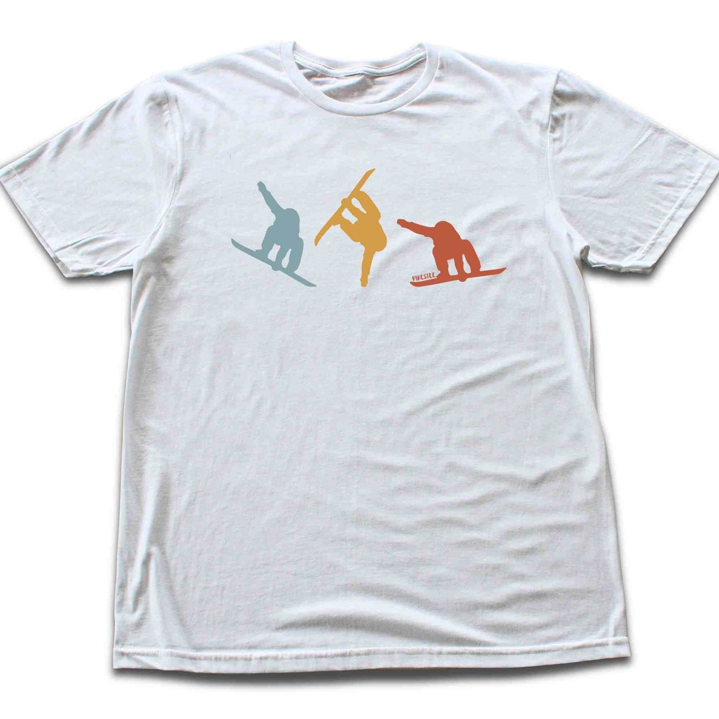 3 Snowboarder Colors T-shirt