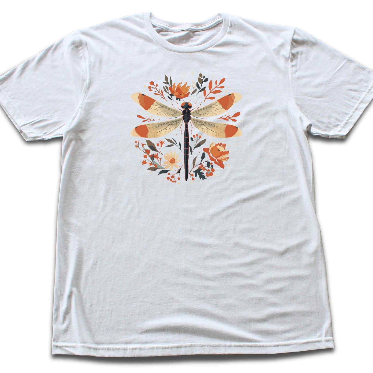 Floral DragonFly  T-shirt