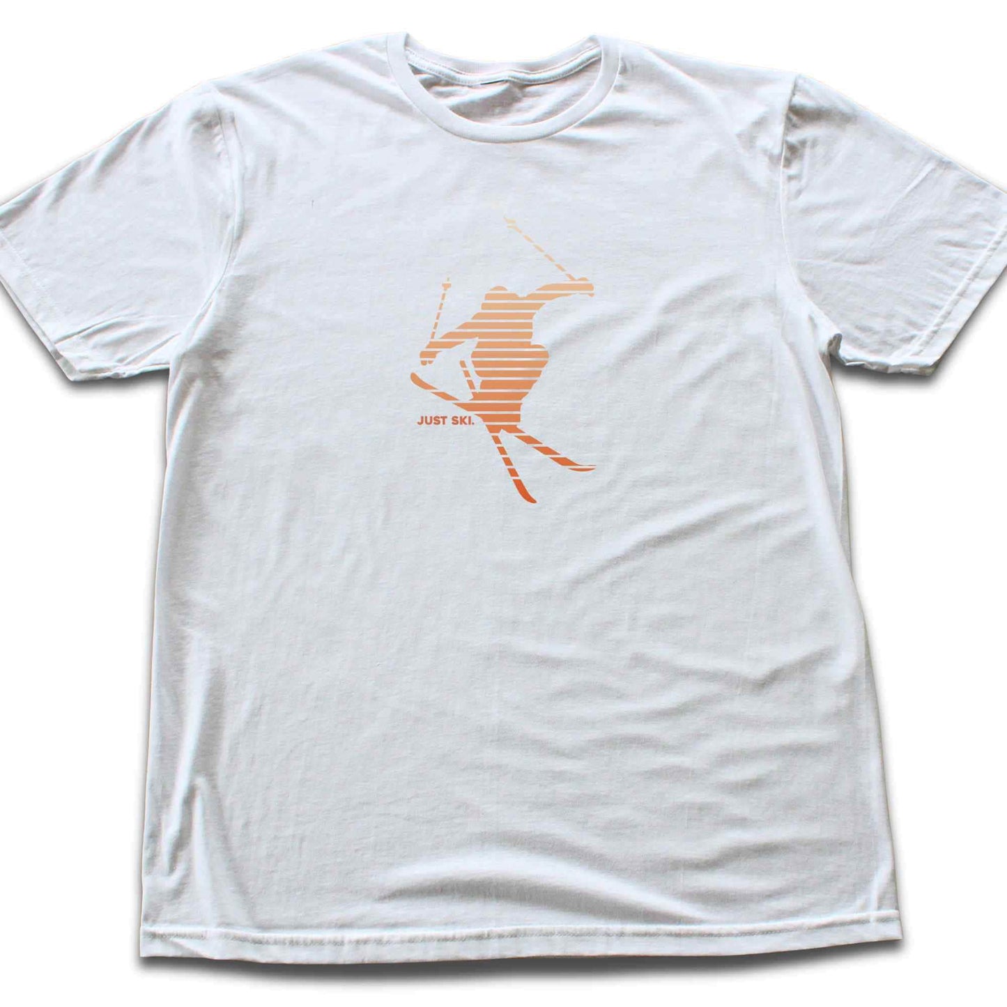 Skier Gradient, Just Ski T-shirt