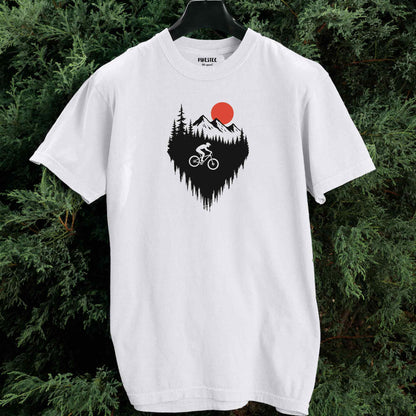 Mountain Bike Landscape T-shirt