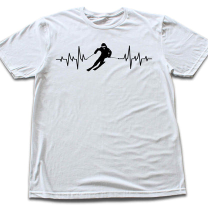 Heart Beat Skier T-shirt