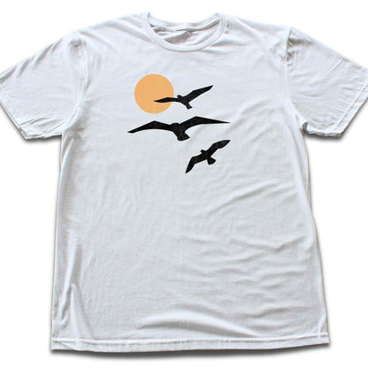 Sea, Birds and Sun T-shirt